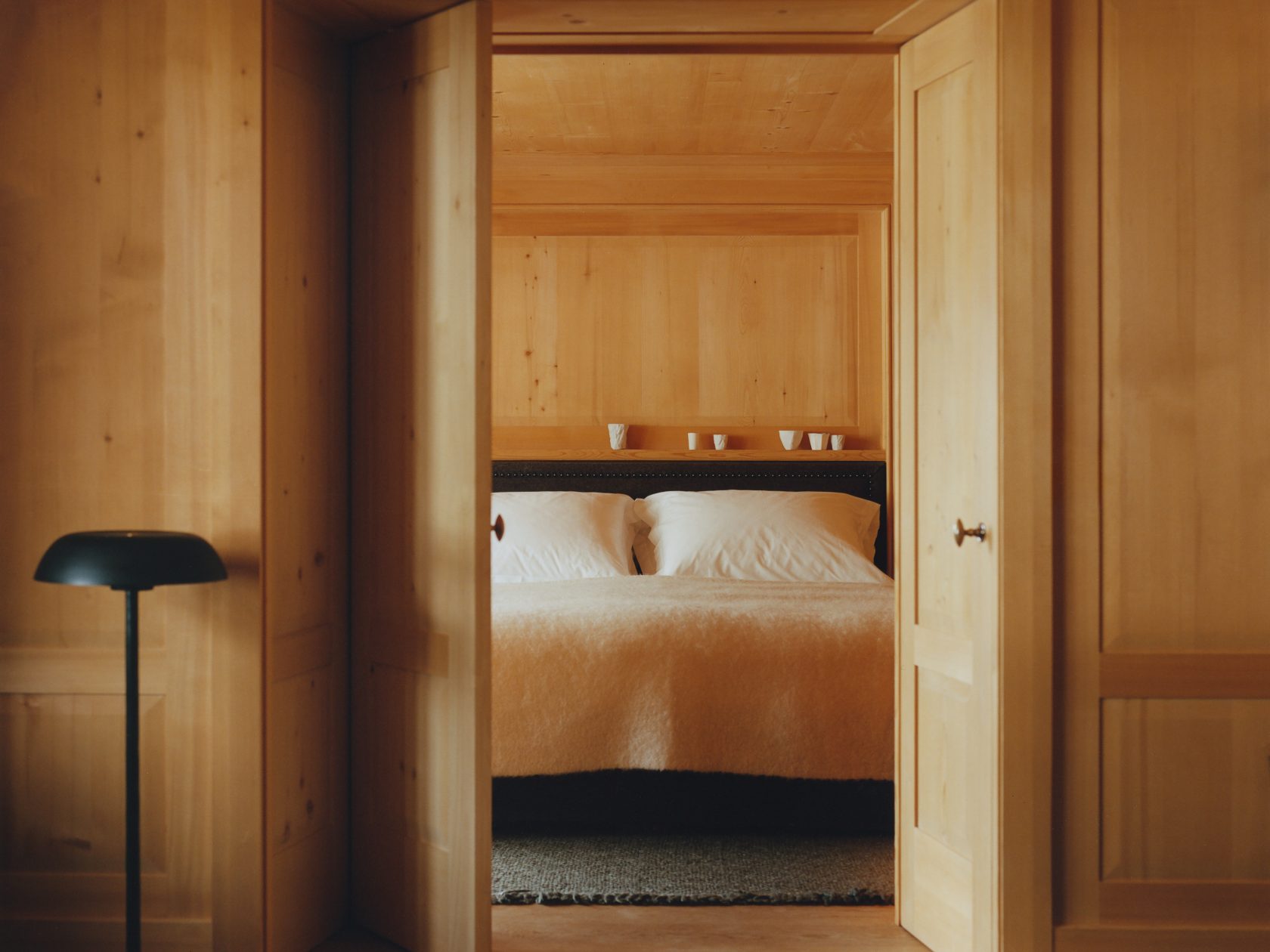 Schlafzimmer im Hotel Almhof Schneider